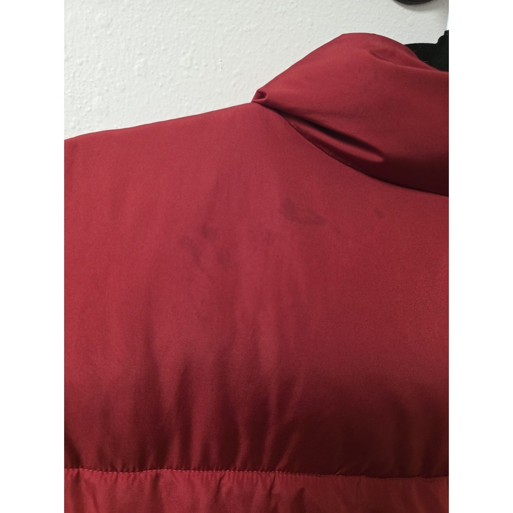 Gap Men's Puffer Vest XL Red Zip Sleeveless‎ Quilted Insulated Winter Outerwear - Picture 7 of 8